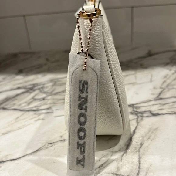 Coach White Snoopy and Woodstock Shoulder Bag - Picture 6 of 9